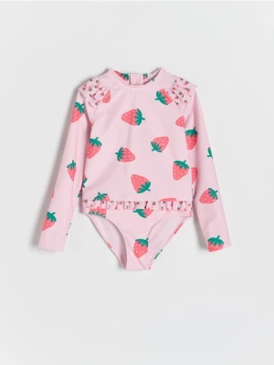 Reserved - Dwuczęściowy strój kąpielowy - pastelowy róż