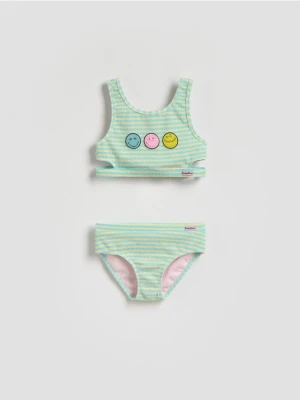 Reserved - Dwuczęściowy strój kąpielowy SmileyWorld® - wielobarwny