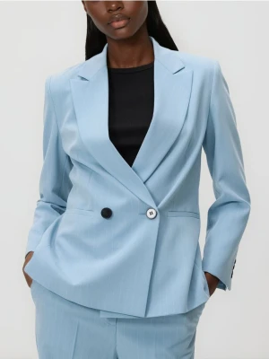 Reserved - Dwurzędowa marynarka - jasnoniebieski