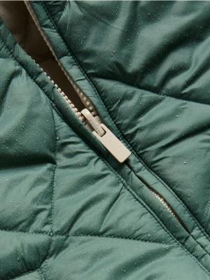 Reserved - Dwustronna kamizelka - zielony