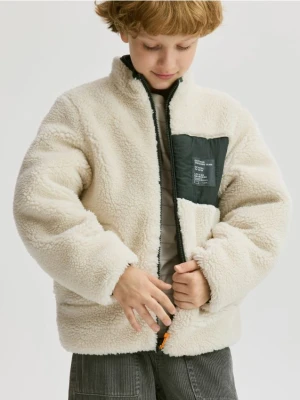 Reserved - Dwustronna kurtka - jasny zielony