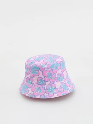 Reserved - Dwustronny kapelusz bucket - wielobarwny