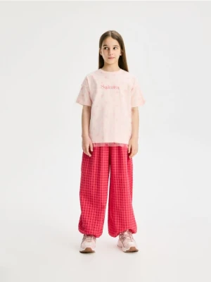 Reserved - Dwuwarstwowy t-shirt z nadrukiem - wielobarwny