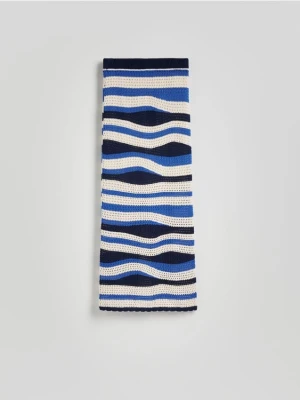 Reserved - Dzianinowa spódnica maxi - wielobarwny