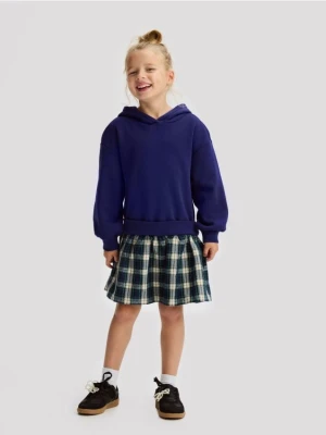 Reserved - Dzianinowa sukienka - granatowy