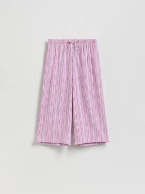 Reserved - Dzianinowe kuloty - fioletowy