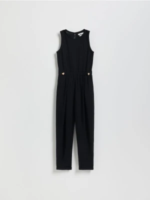 Zdjęcie produktu Reserved - Dzianinowy kombinezon - czarny