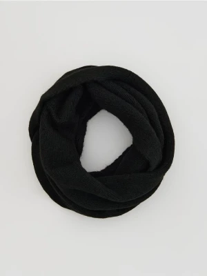 Reserved - Dzianinowy komin - czarny