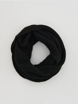 Reserved - Dzianinowy komin - czarny