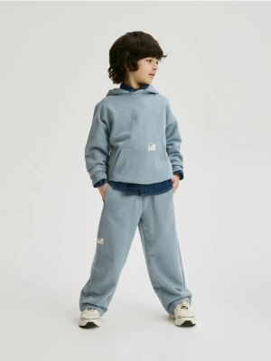 Zdjęcie produktu Reserved - Dzianinowy komplet oversize - niebieski