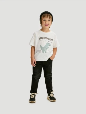 Reserved - Elastyczne jeansy regular - czarny