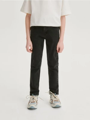 Reserved - Elastyczne jeansy slim - czarny
