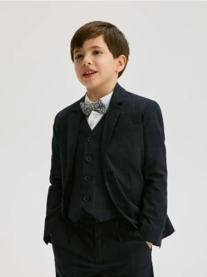 Zdjęcie produktu Reserved - Elegancka kamizelka w kratę - granatowy