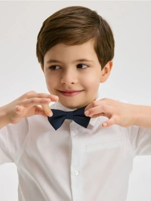 Reserved - Elegancka koszula z muchą - biały