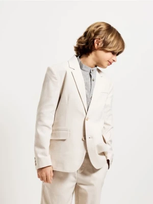 Reserved - Elegancka marynarka - beżowy