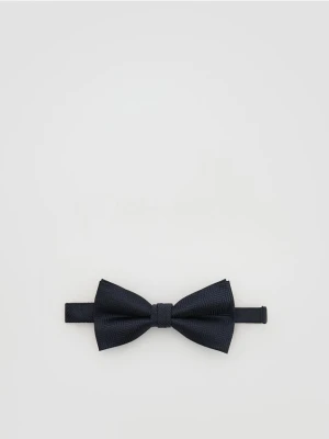 Reserved - Elegancka mucha - granatowy