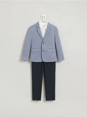 Reserved - Eleganckie spodnie chino - granatowy