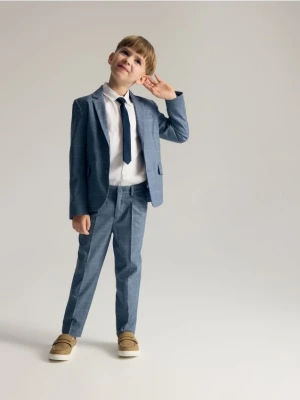 Reserved - Eleganckie spodnie - niebieski