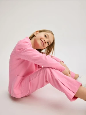 Reserved - Eleganckie spodnie - różowy