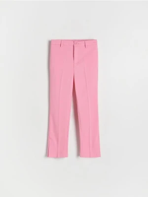 Reserved - Eleganckie spodnie - różowy