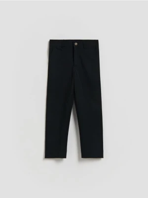 Reserved - Eleganckie spodnie slim - czarny