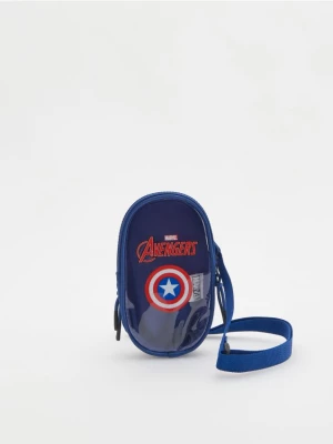 Reserved - Etui na telefon Marvel - granatowy