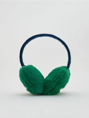 Reserved - Futrzane nauszniki Minecraft - granatowy