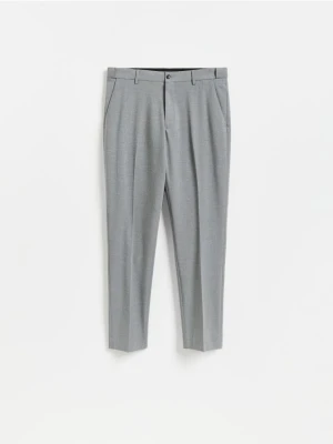 Reserved - Garniturowe spodnie slim fit - ciemnoszary