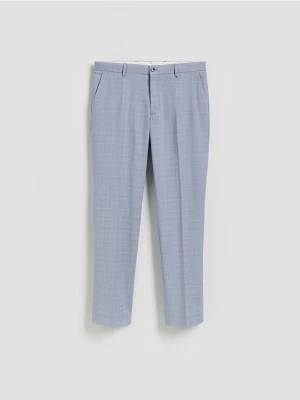 Reserved - Garniturowe spodnie slim fit - jasnoniebieski
