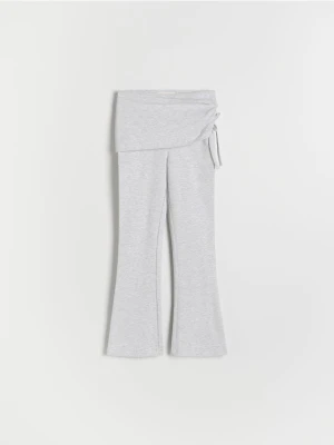 Reserved - GIRLS` TROUSERS - jasnoszary