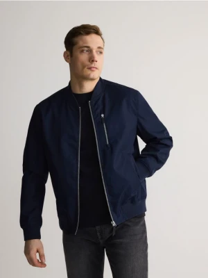 Reserved - Gładka bomberka - granatowy