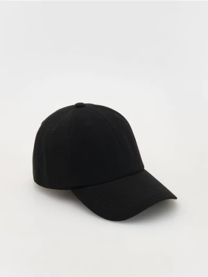 Reserved - Gładka czapka z daszkiem - czarny