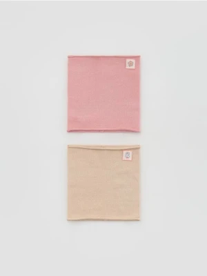 Reserved - Gładki komin z wiskozą 2 pack - wielobarwny