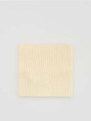 Reserved - Gładki komin z wiskozą - złamana biel