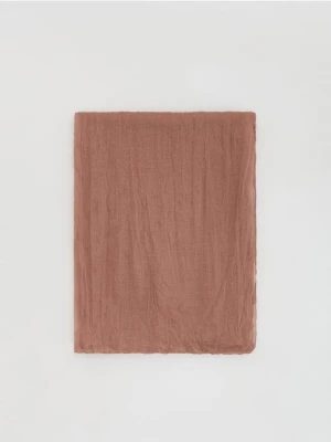 Reserved - Gładki szal - brudny róż