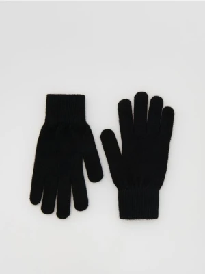 Reserved - Gładkie rękawiczki - czarny