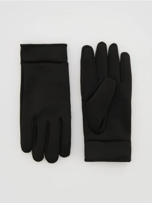 Reserved - Gładkie rękawiczki - czarny