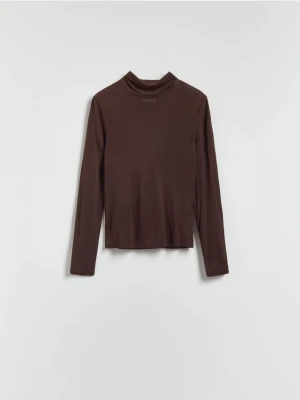 Reserved - Golf z dodatkiem kaszmiru - ciemnobrązowy