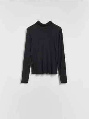 Reserved - Golf z dodatkiem kaszmiru - czarny