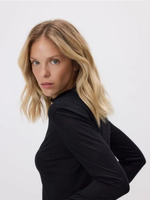 Reserved - Golf z dodatkiem kaszmiru - czarny