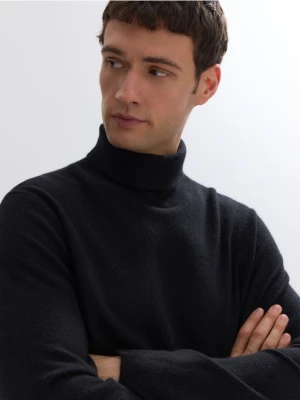 Reserved - Golf z kaszmirem - czarny