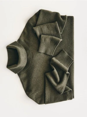 Reserved - Golf z kaszmirem - zielony