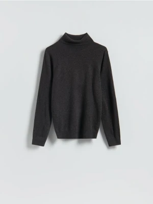 Reserved - Golf z wełny merino - ciemnoszary