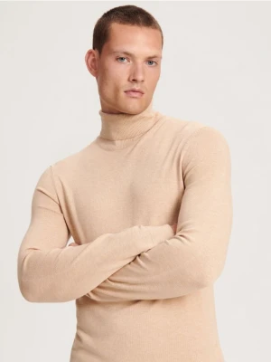 Reserved - Golf z wiskozą - beżowy