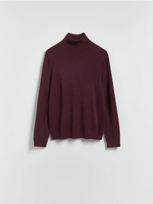 Reserved - Golf z wiskozą - bordowy