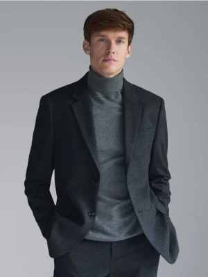 Reserved - Golf z wiskozą - ciemnoszary