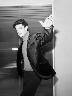 Reserved - Golf z wiskozą - ciemnoszary