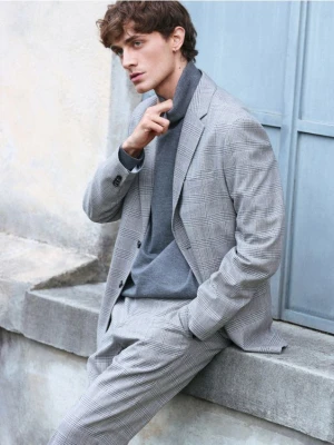 Reserved - Golf z wiskozą - ciemnoszary