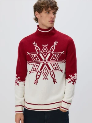 Reserved - Golf ze świątecznym motywem - wielobarwny