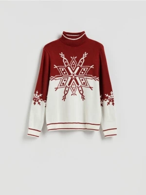 Reserved - Golf ze świątecznym motywem - wielobarwny